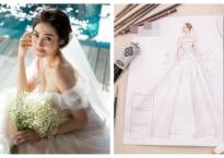 Tiết lộ thiết kế váy cưới 'khủng' đính 20.000 viên pha lê của Á hậu Tú Anh trong ngày cưới Tiết lộ thiết kế váy cưới 'khủng' đính 20.000 viên pha lê của Á hậu Tú Anh trong ngày cưới