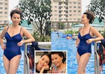 Thân hình săn chắc đáng ngưỡng mộ của mẹ Hồ Ngọc Hà khi mặc đồ bơi Thân hình săn chắc đáng ngưỡng mộ của mẹ Hồ Ngọc Hà khi mặc đồ bơi