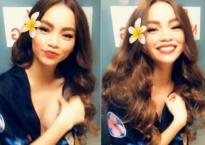 Hồ Ngọc Hà hớ hênh để lộ vòng một đầy gợi cảm Hồ Ngọc Hà hớ hênh để lộ vòng một đầy gợi cảm