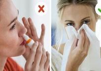 Xì mũi tưởng dễ mà khó không tưởng, nếu làm không đúng cách có thể gây viêm xoang, điếc tai Xì mũi tưởng dễ mà khó không tưởng, nếu làm không đúng cách có thể gây viêm xoang, điếc tai