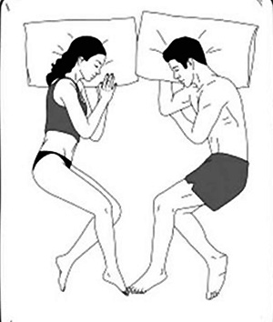 Chồng ngủ quay lưng chứng tỏ sex không thỏa mãn