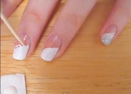 French Manicure Nail Tip With Miss Ana ! - YouTube