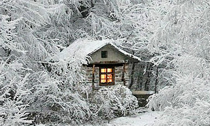 Những bức tranh phong cảnh tuyết rơi đẹp mê hồn
