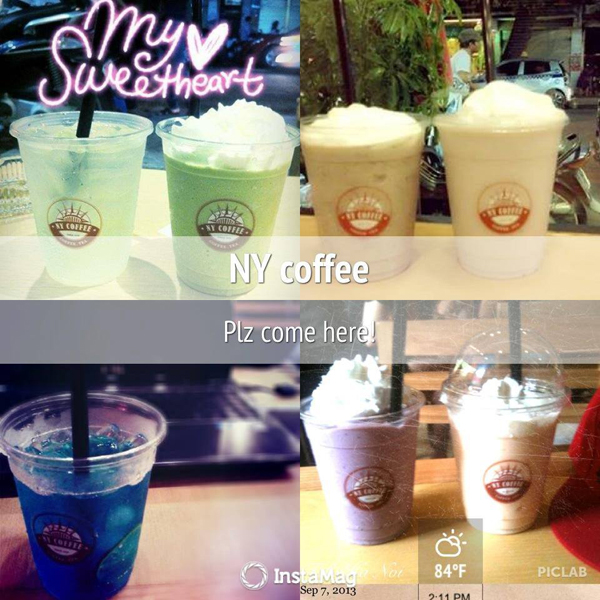 new york coffee, đồ uống ở New York Coffee, New York Coffee khuyến mãi, New York Coffee