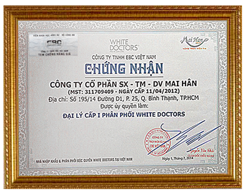 Mỹ phẩm White Doctors, White Doctors chính hãng, Mỹ phẩm chính hãng, Mỹ phẩm mai hân