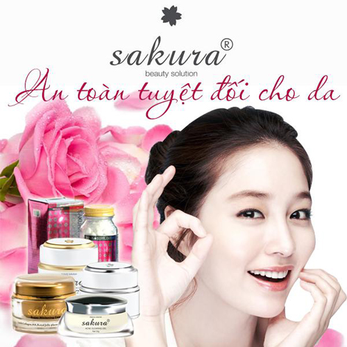 Mỹ phẩm Sakura, Trắng da, Trị nám, Mỹ phẩm chính hãng