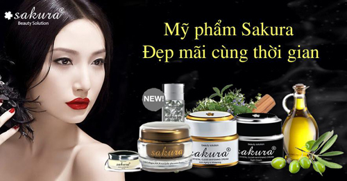 Mỹ phẩm Sakura, Mỹ phẩm chính hãng, Mỹ phẩm trẻ hóa da