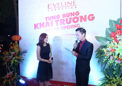 Hoàng Thuỳ Linh, Showroom Eveline Việt Nam, Học viện trang điểm DMA