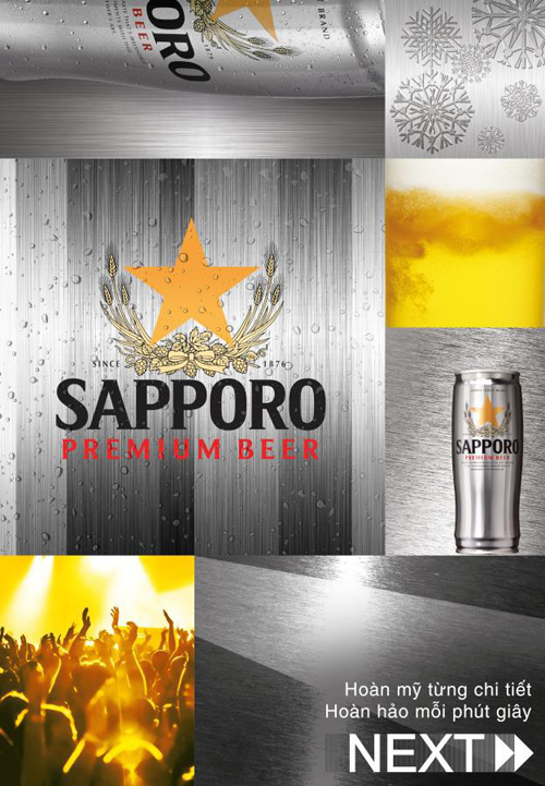 Sapporo Silver Can, Bia Sapporo, Bia Nhật Bản