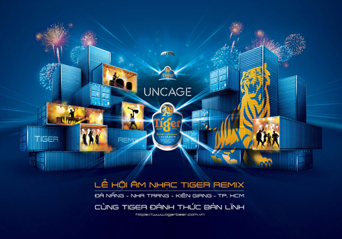 Lễ hội âm nhạc Tiger Remix 2015, Bia tiger