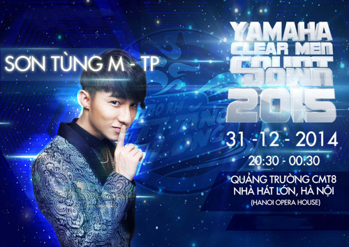 Yamaha Town, Yamaha Countdown 2015, Sơn Tùng M-TP, Hồ Ngọc Hà