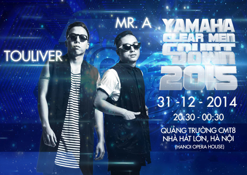 Yamaha Town, Yamaha Countdown 2015, Sơn Tùng M-TP, Hồ Ngọc Hà