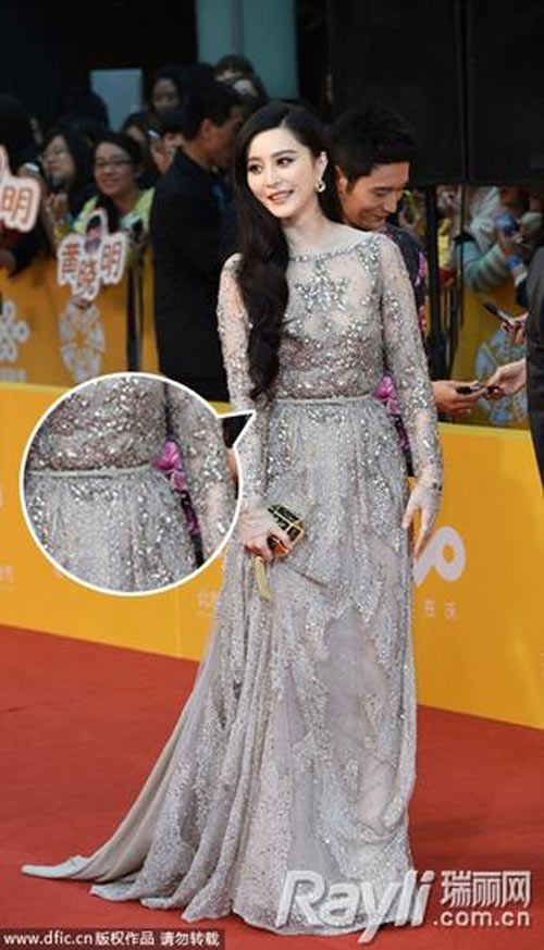 Váy của Phạm Băng Băng ở Cannes ngốn 3 tỷ đồng