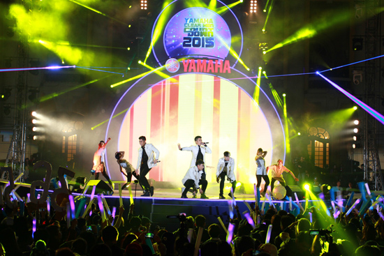 Yamaha Town, Yamaha Countdown 2015, Sơn Tùng M-TP, Hồ Ngọc Hà