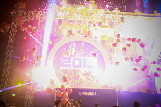 Yamaha Town, Yamaha Countdown 2015, Sơn Tùng M-TP, Hồ Ngọc Hà