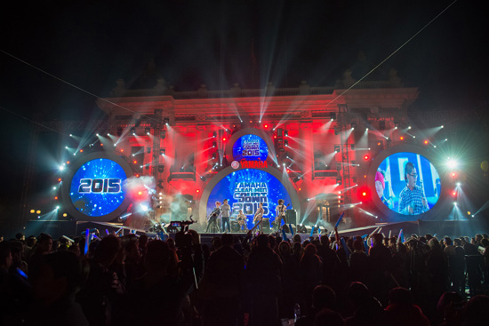 Yamaha Town, Yamaha Countdown 2015, Sơn Tùng M-TP, Hồ Ngọc Hà