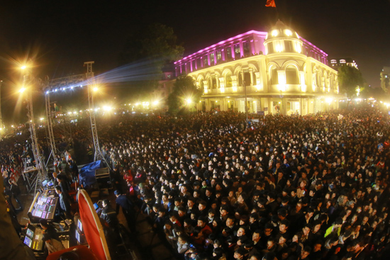 Yamaha Town, Yamaha Countdown 2015, Sơn Tùng M-TP, Hồ Ngọc Hà