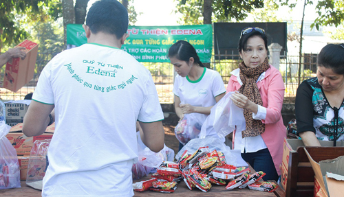 NSƯT Kim Xuân, Edena, Từ thiện Edena