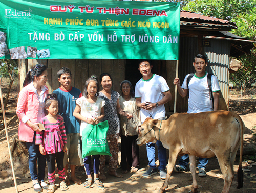 NSƯT Kim Xuân, Edena, Từ thiện Edena