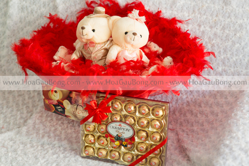 Hoa gấu bông, Lễ tình nhân, Quà tặng Valentine, Quà tặng Valentine’s Day