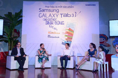 Galaxy Tab3 V, Samsung Kidstime, Classbook, Máy tính bảng Samsung