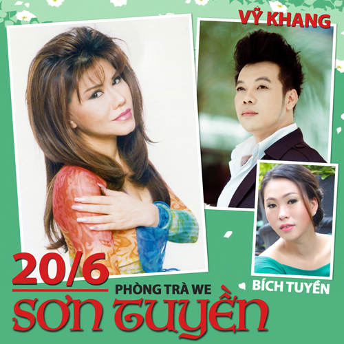 Vỹ Khang, Đêm nhạc Vỹ Khang, Ca sĩ Vỹ Khang, Sơn Tuyền, Sao việt, Sao viet