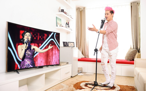Thanh Duy, Tivi TCL, Gương mặt thân quen, Tivi màn hình cong