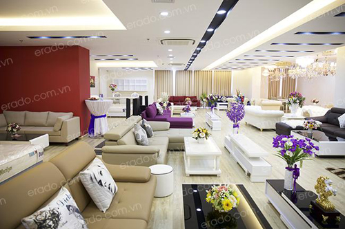 Nội thất Erado, Quang Tèo, Bình Trọng, Showroom Erado