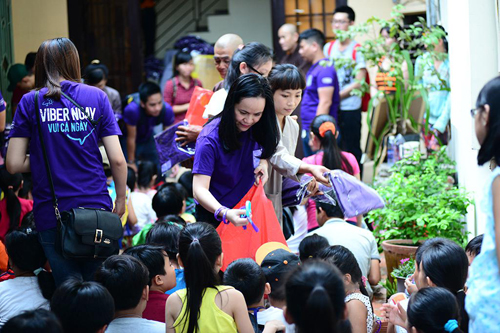Viber Việt Nam, Nguyễn Đặng Quỳnh Anh, Chương trình từ thiện