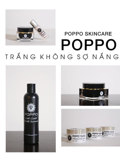 Kem trắng Poppo, Kem làm trắng da, Bí quyết trắng  da