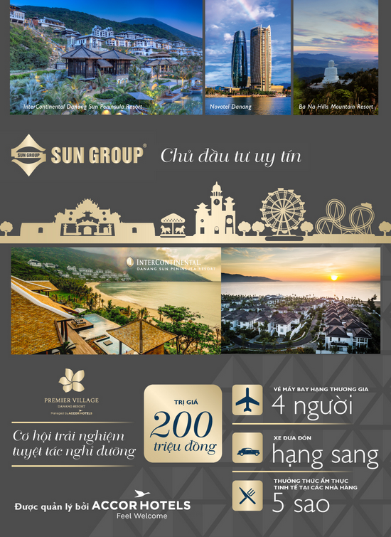 Premier Village Danang Resort, Tuyệt tác bên bờ biển vàng, Du lịch Đà Nẵng