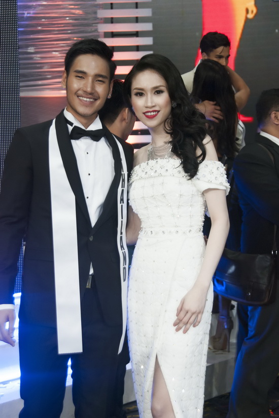 Hoa hậu Thu  Vũ, Mr International 2015, Sao Việt