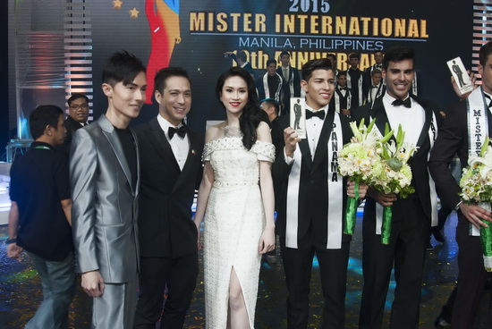 Hoa hậu Thu  Vũ, Mr International 2015, Sao Việt