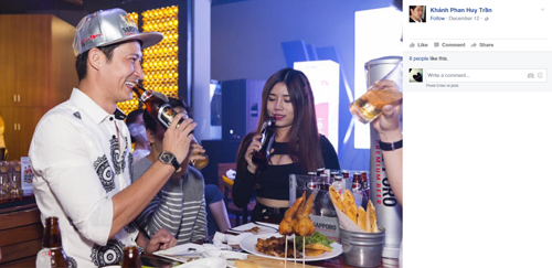 Huy Khánh, Sinh nhật Huy Khánh, Sao Việt