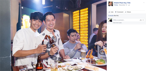 Huy Khánh, Sinh nhật Huy Khánh, Sao Việt
