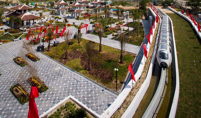 Asia Park, Du lịch Đà Nẵng, Monorail hiện đại nhất Việt Nam