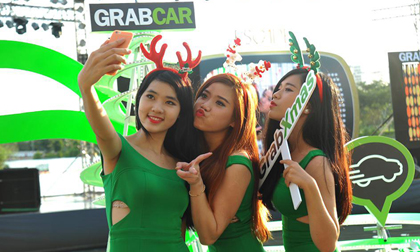 Phạm Hương, Hoa hậu Hoàn Vũ Việt Nam 2016, Grab taxi, Sao việt