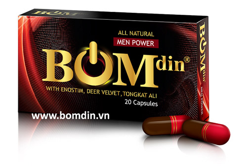 BOMdin, Cải thiện sinh lý nam giới, tăng cường sức khỏe sinh lý