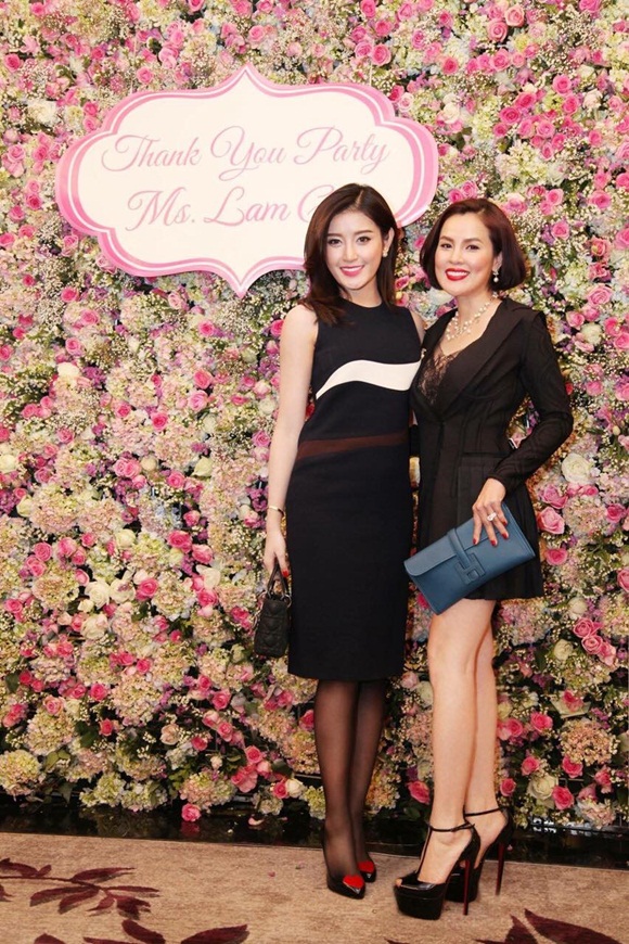 Á hậu Phương Lê, Hoa hậu Lam Cúc, Sao Việt