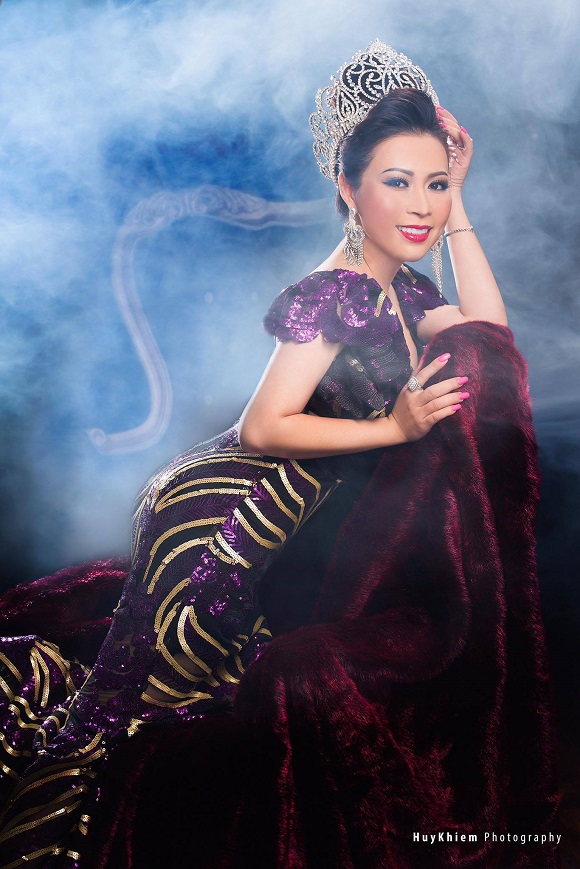 Hoa hậu Kristine Thảo Lâm, Vietnam Beauty International Pageant, Sao việt