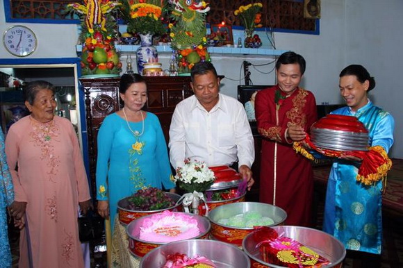 Diễn viên Ngọc Lan, Đám cưới diễn viên Thanh Tuấn, Sao Việt