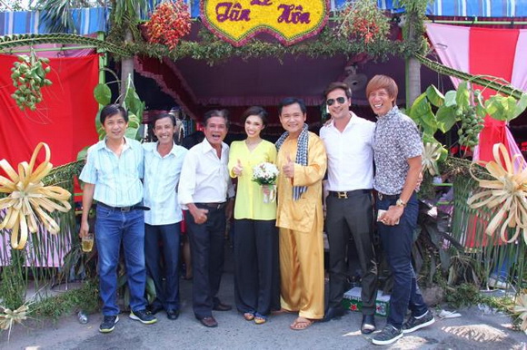 Diễn viên Ngọc Lan, Đám cưới diễn viên Thanh Tuấn, Sao Việt