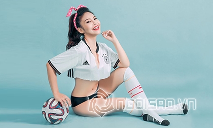 Á hậu điện ảnh Hoàng Yến My, Hoàng Yến My hoá thân boxing girl nóng bỏng, hoang yen my, 