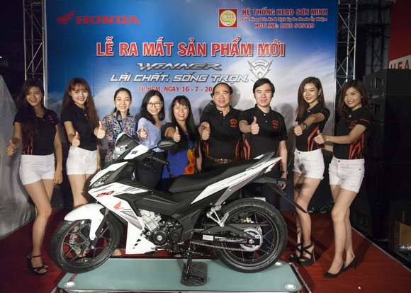 Head Sơn Minh, Honda WINNER 150, WINNER 150, Xe côn tay honda