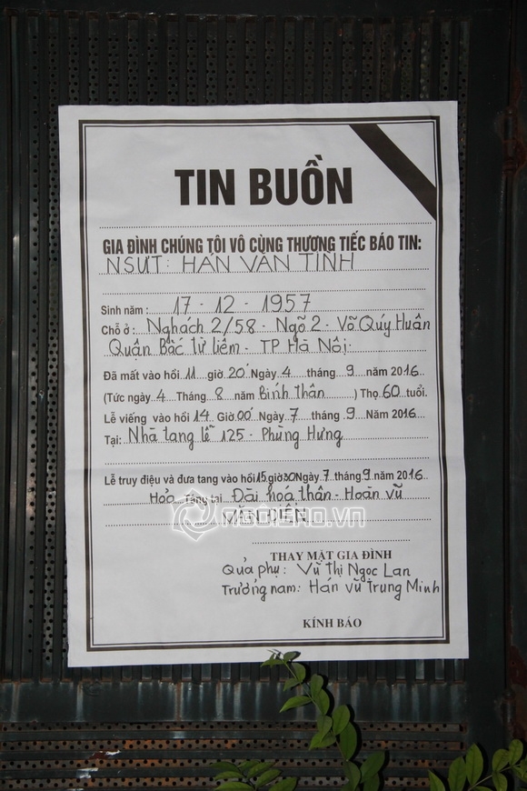 Tang Lễ Hán Văn Tình: Giây Phút Tiễn Biệt Nghệ Sĩ Tài Hoa