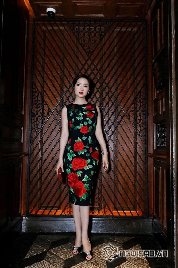 Váy Dự Tiệc Hoạ Tiết Hoa Hồng – Authentic Store