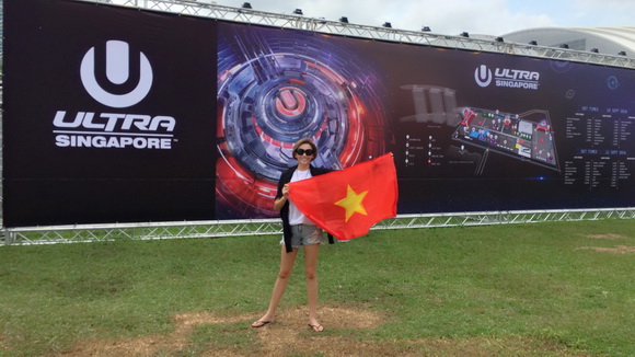 Võ Hoàng Yến, Võ Hoàng Yến tham dự Ultra Singapore, Sao Việt, EDM music festival Ultra Singapore