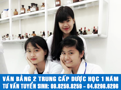Trường Trung cấp Y Dược Pasteur, Trung cấp dược, Trung cấp dược văn bằng 2