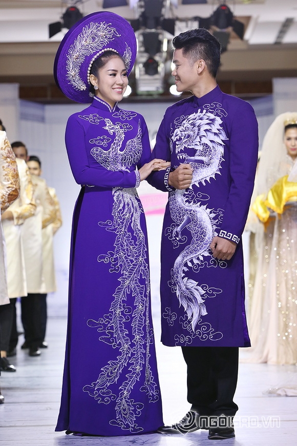 Ao dai cuoi minh chau best sale