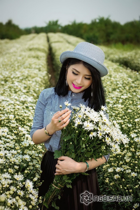Hotgirl mai hana,mai hana xinh đẹp,mai hana và cúc họa mi